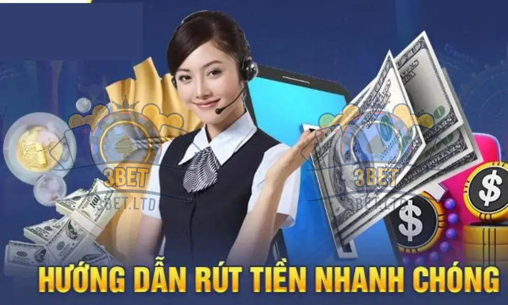 Hướng Dẫn Chi Tiết Các Bước Rút Tiền 3BET Dễ Dàng Thực Hiện