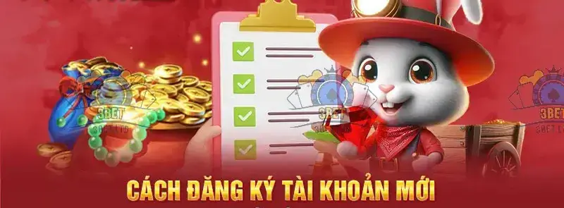 Các Bước Đăng Ký Tài Khoản 3BET Chi Tiết