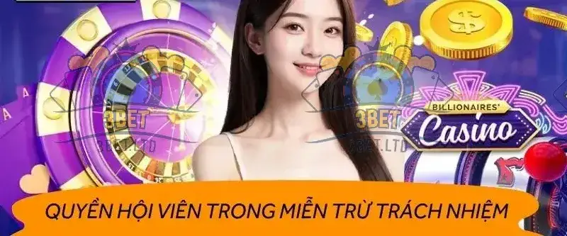 Khước Từ Trách Nhiệm từ 3BET đối với Những Lỗi Xuất Phát từ Phía Khách Hàng
